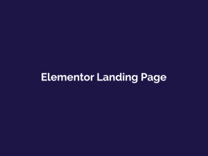 Elementor Landing Page Templates (10-Pack)